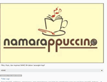 Tablet Screenshot of namarappuccino.com